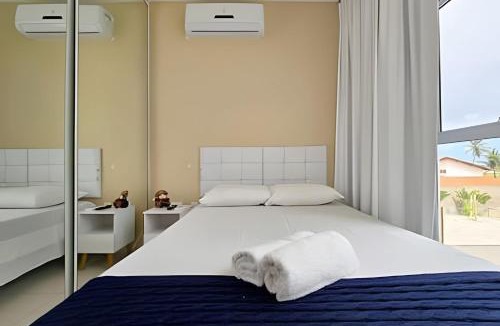 Barra Mar Apartment | Ap com Wi-Fi, Ar, Máquina de Lavar e Piscina