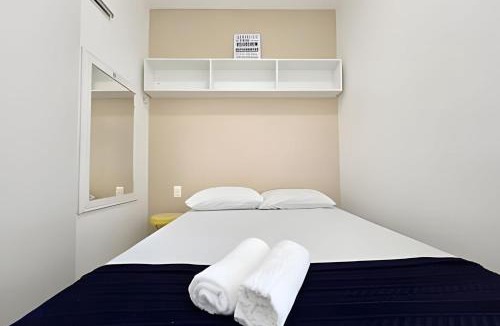 Barra Mar Apartment | Ap com Wi-Fi, Ar, Máquina de Lavar e Piscina