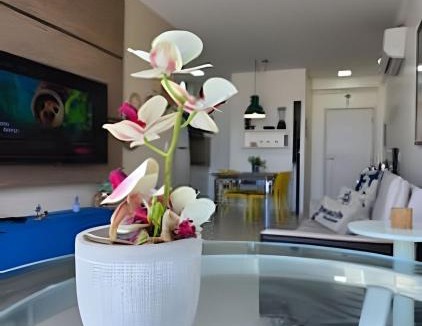 Barra Mar Apartment | Ap com Wi-Fi, Ar, Máquina de Lavar e Piscina