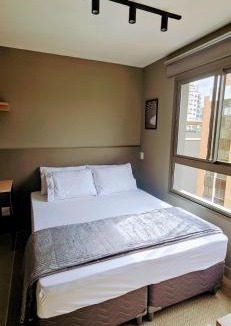 Campo Belo Apartment | Ap novo, perto de Congonhas, com cama queen size