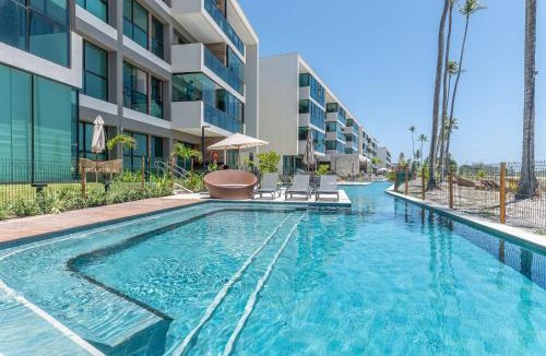 Pontal de Serrambi Apartment | Apart Completo-2 suítes-Varanda c Vista Mar-SH143M