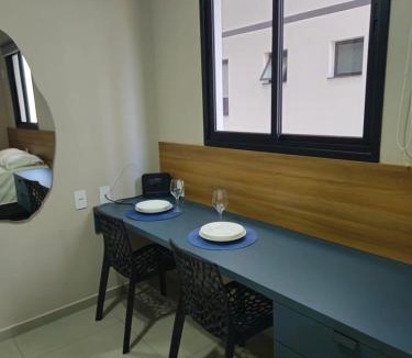 Sao Carlos Apartment | Apartamento 1 Completo com Piscina e Academia ao lado da USP
