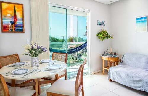 Vila Nova Apartment | Apartamento a 500m da Praia com Vista do Mar, Ar-Condicionado, Churrasqueira, Rede de Descanso e Cozinha Completa