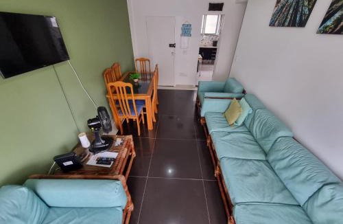 Asturias Apartment | Apartamento amplo uma quadra da praia das Astúrias - Guarujá!