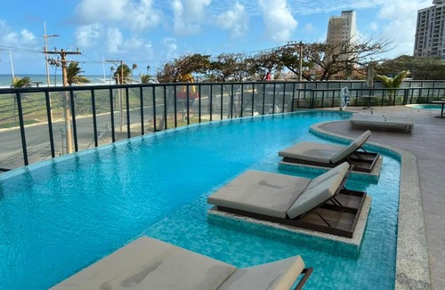 Jaguaribe Apartment | Apartamento Beach Class Jaguaribe vista para o mar