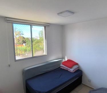 Aparecida de Goiania Apartment | Apartamento 1Q 2B com vaga