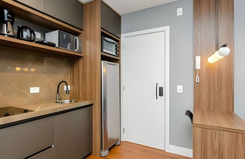 Matriz Apartment | Apartamento completo no Batel — rooftop panorâmico, academia e localização premium