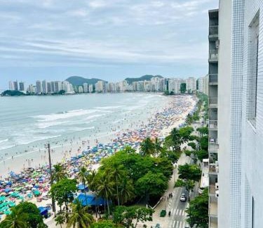 Pitangueiras Apartment | Apartamento frente mar Guarujá Pitangueiras pé na areia