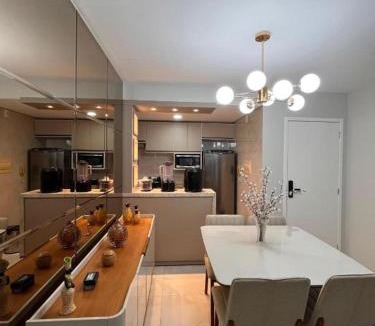 Fatima Apartment | Apartamento Moderno & Mobiliado - Próximo ao Aeroporto, Condomínio Village Natureza