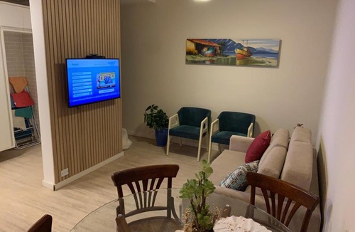 Morro do Maluf Apartment | Apartamento pé na areia com piscina aquecida