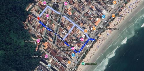 Praia Grande Apartment | Apartamento para até 10 pessoas e 2 vagas de garagem a 4 quadras Praia Grande - Ubatuba-SP