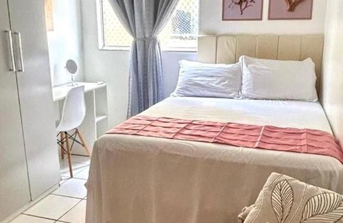 Sao Luis Apartment | Apartamento Premium no Bairro Vinhais - Ar na sala, suíte e perto do Shopping