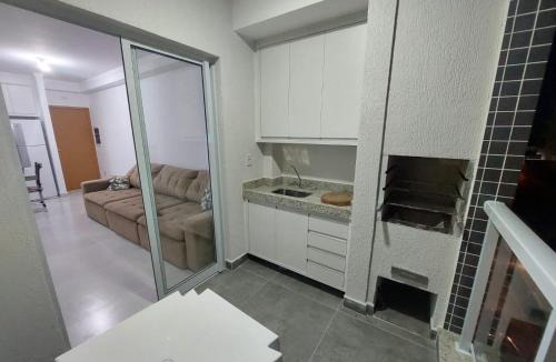 Silop Apartment | Apartamento Recanto Praia Grande - Mar, Ar, Churrasqueira, Piscina e Sauna