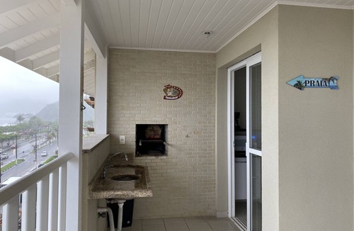 Praia Grande Apartment | Apartment facing the sea - Praia Grande