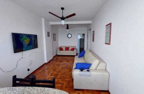 Aparecida Apartment | Apartment facing the sea, Canal 6