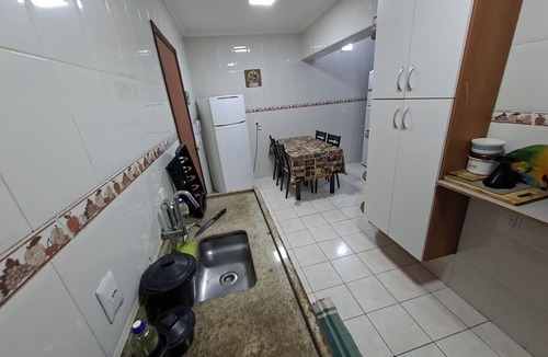 Guilhermina Apartment | Apartment in Guihermina, Praia Grande, right on the beach.