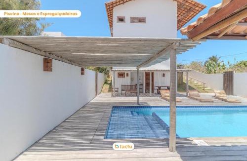 Fortim Villa | Apartment with barbecue in Pontal do Maceió Tactu