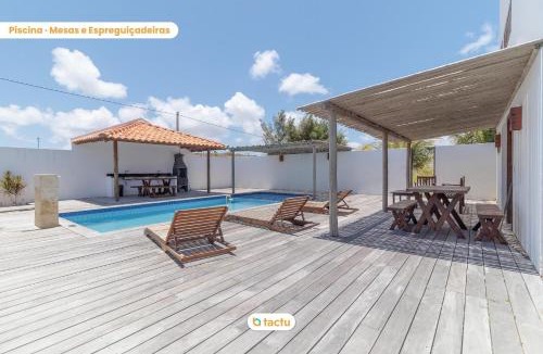 Fortim Villa | Apartment with barbecue in Pontal do Maceió Tactu