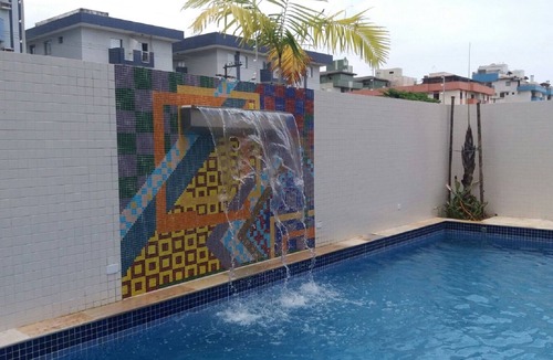 Praia Grande Apartment | Apartment with full leisure facilities, air conditioning in the bedrooms!
