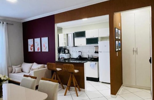 Santos Dumont Apartment | Ape com Horta, Cama Casal Queen, SmartTV, Ar, WiFi e Vaga na garagem