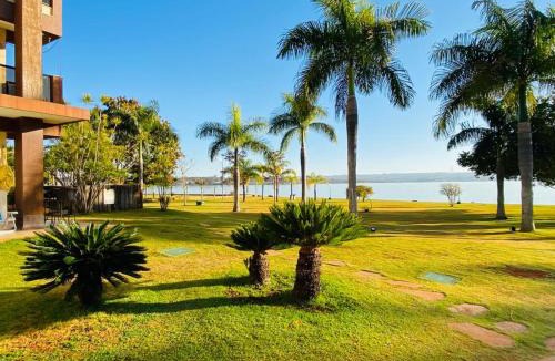 Smin Apartment | Apt 2 Suítes no Life Resort com Vista parcial para o Lago e lazer completo