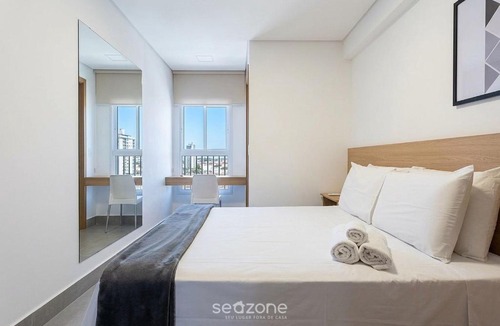 Setor Central Apartment | Apt. in Condo. w/Pool & City View GRLA1202