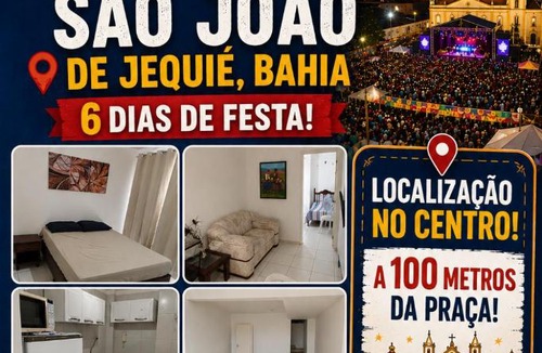 Jequie Apartment | Apt no centro, 3 vagas, garagem