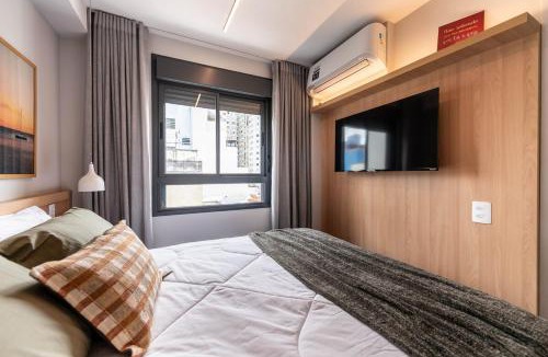 Republica Apartment | Apto 2 Quartos Novo no Coração de São Paulo!