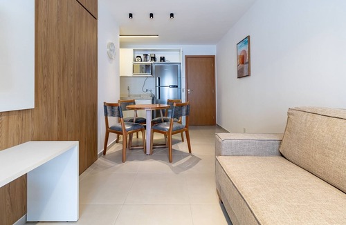 Barra de Sao Miguel Apartment | APTO 2 Suítes | Varanda Gourmet | Climatizado | San Martin | Destino BSM 203C