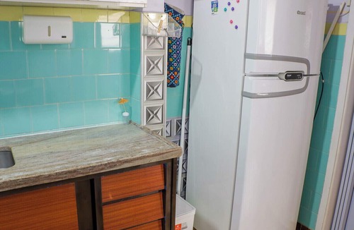 Vila Assuncao Apartment | Apto c garagem, ótima localização à 80m da Praia