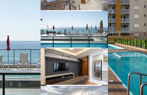 Barra Velha Apartment | Aptos completo com vista mar pé na areia em Barra Velha em condomínio Resort com Spa, Piscina, quadra de futebol, Sala de jogos, brinquedoteca, Complexo com diversos comércios