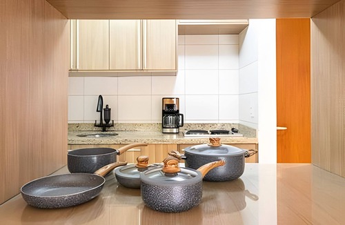 Boqueirao Apartment | ARK Houses - Flat Beira-Mar com Piscina