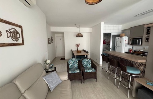 Asturias Apartment | Asturias Beach Guarujá - Beautiful apartment (Complete Condominium - Mareas)