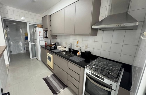 Asturias Apartment | Asturias Beach Guarujá - Beautiful apartment (Complete Condominium - Mareas)