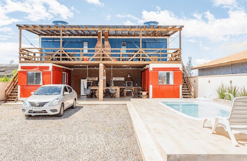 Laguna Cabin | Beach House Containers - With Pool #1