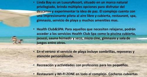 Mar de Las Pampas Apartment | Beach Resort & Spa Linda Bay 223, Mar de las Pampas