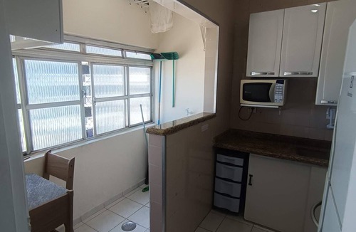 Vila Assuncao Apartment | Beachfront apartment in Vila Tupi, Praia Grande, south coast.