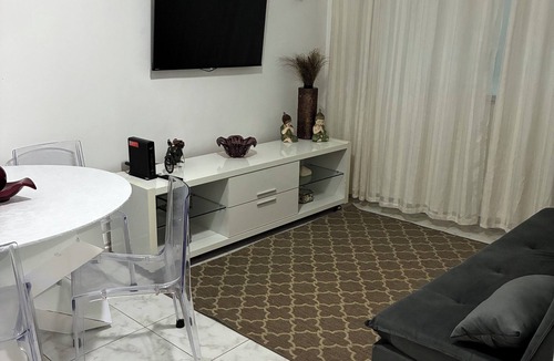 Sao Vicente Apartment | Beachfront apartment in Gonzaguinha