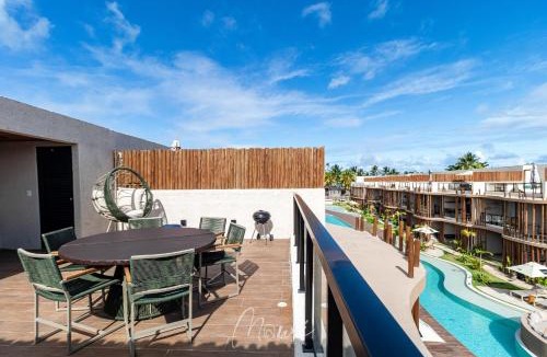 Tatuamunha Apartment | Beautiful apartment with rooftop on the Milagres Route NO101
