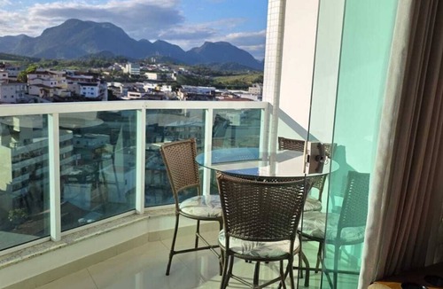 Praia do Morro Apartment | Beautiful apartment with 2 bedrooms (1 suite), garage and mountain views.