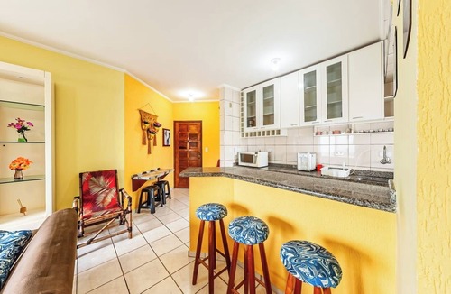 Mongagua Condo | Beautiful Apartment in front of the beach - Mongaguá - SP