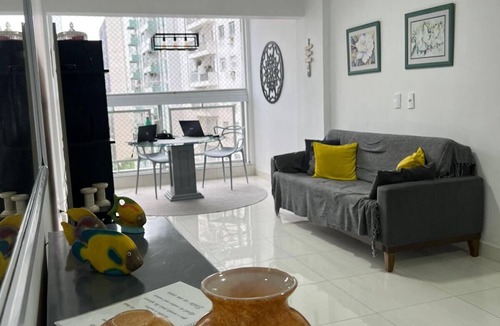 Vila Luis Antonio Apartment | Beautiful apartment Guarujá Pitangueiras - 3 bedrooms 80 meters from the beach
