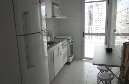 Vila Luis Antonio Apartment | BEAUTIFUL, COMPLETE, CLOSE TO THE BEACH, TOTAL LEISURE, BARBECUE ON THE BALCONY