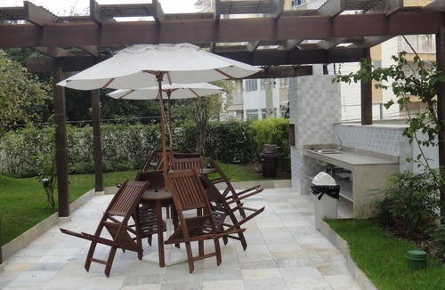 Vila Luis Antonio Apartment | BEAUTIFUL, COMPLETE, CLOSE TO THE BEACH, TOTAL LEISURE, BARBECUE ON THE BALCONY