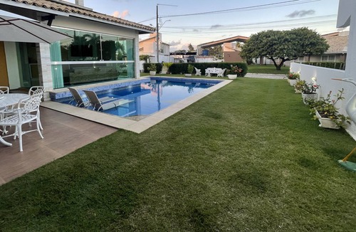 Aruanda House | Beautiful house with 5 bedrooms, in a closed condominium by the river.
