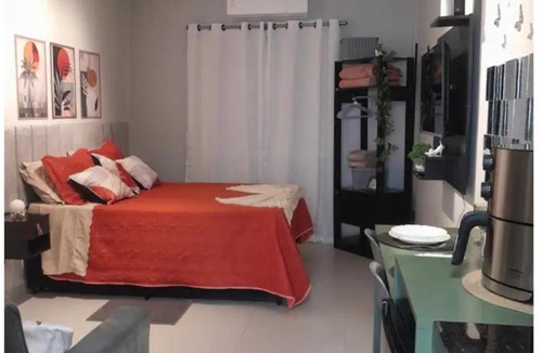 Ponta da Praia Apartment | Beautiful studio one block from the beach