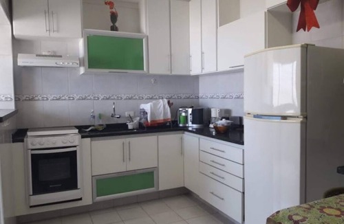 Aviacao Apartment | Beautiful view of the seafront ! Praia Grande - Aviation