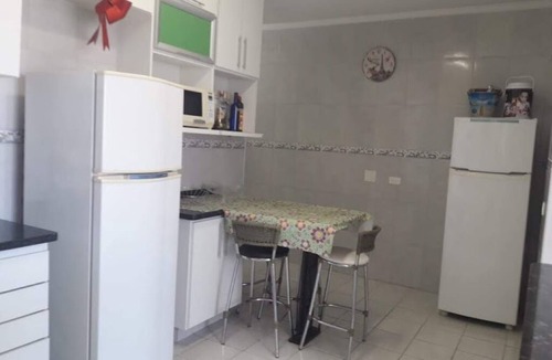 Aviacao Apartment | Beautiful view of the seafront ! Praia Grande - Aviation
