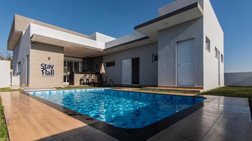 Aguas de Santa Barbara House | Bela Casa-3Qrts-Piscina Privativa-SH126