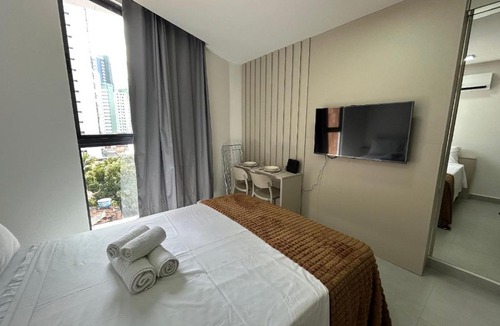 Manaira Apartment | Bela Hospedagem | Modern Stay at Solaz Smart #105 in Manaíra